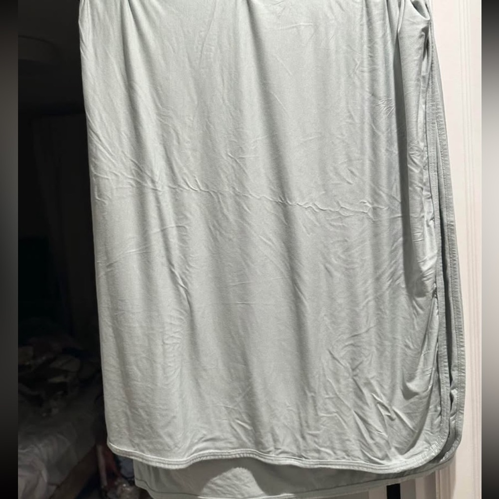 Lou Lou and Company Light Sage Swaddle Blanket